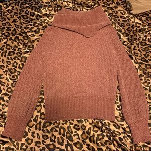 Blush & Bloom| cropped turtleneck top